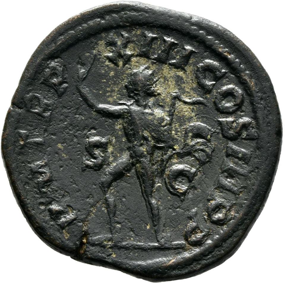 Severus Alexander, Bronze sestertius, collection photograph Mainz-ID649, reverse