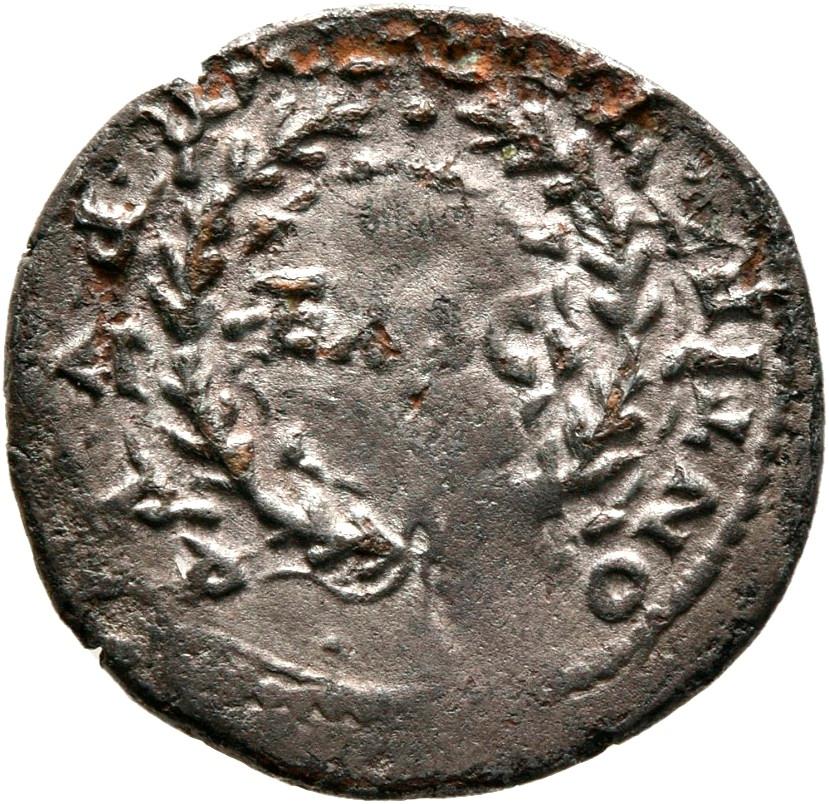 Nero, silver denarius, collection photograph Mainz-ID578, reverse