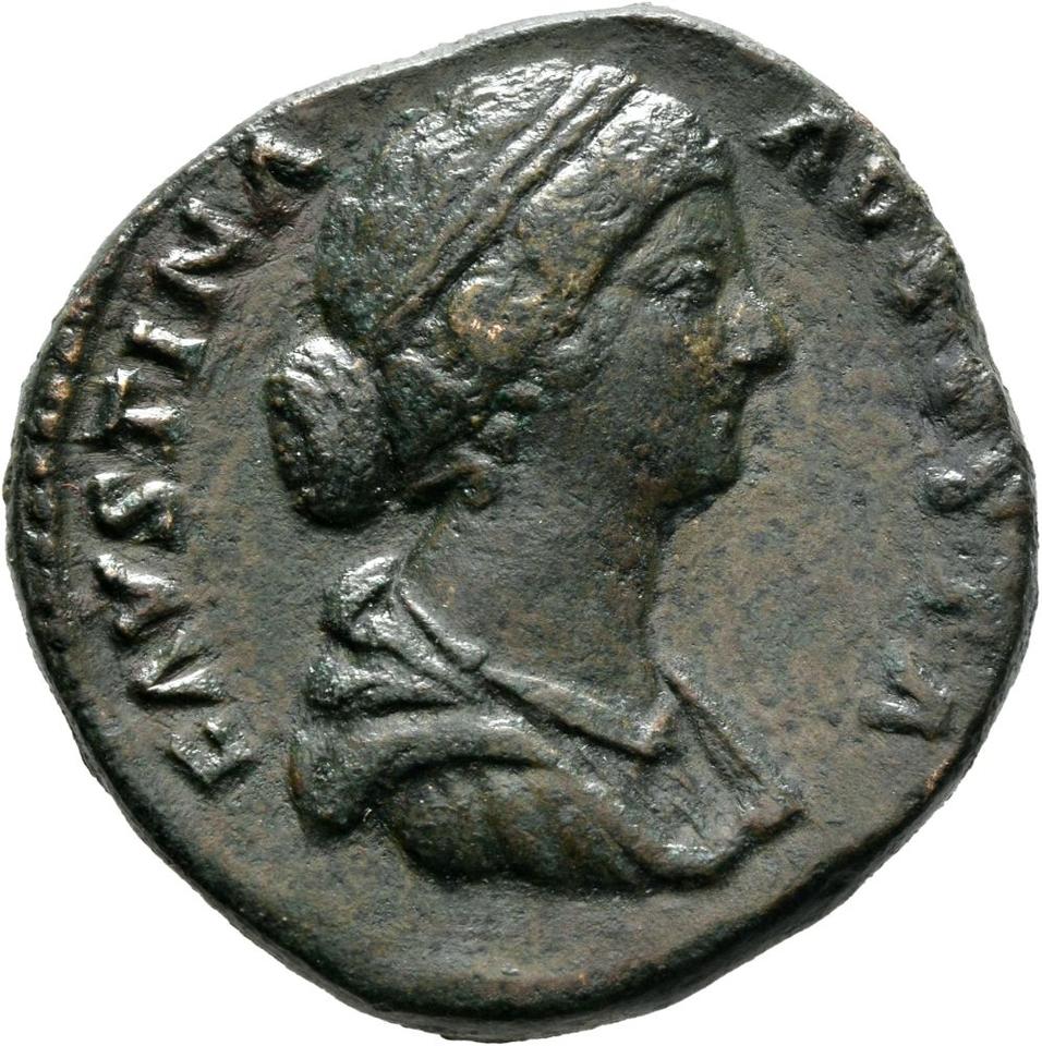 Marcus Aurelius, copper-alloy sestertius, collection photograph Mainz-ID357, obverse