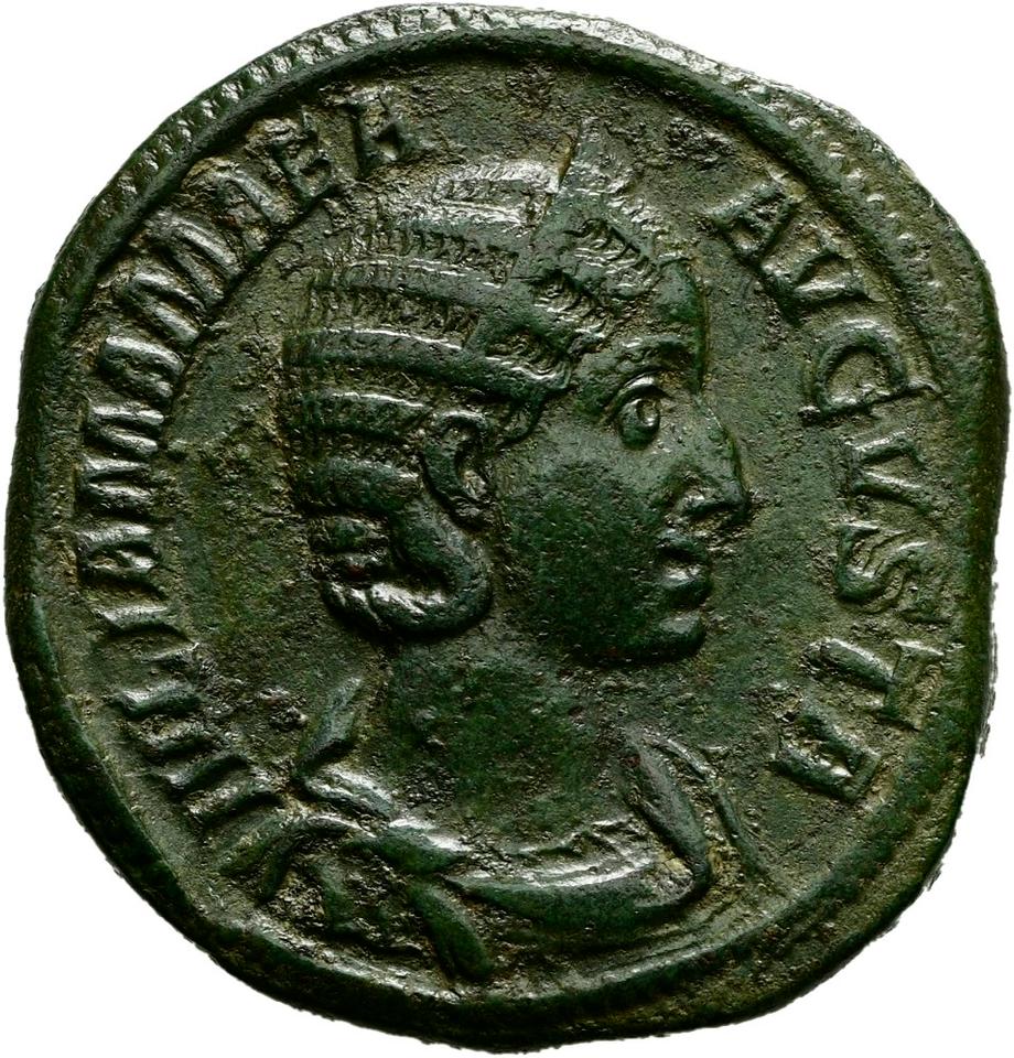 Severus Alexander, Bronze sestertius, collection photograph Hamburg-ID2820, obverse