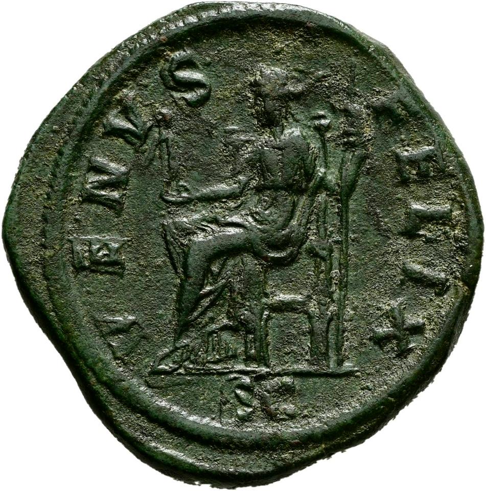 Severus Alexander, Bronze sestertius, collection photograph Hamburg-ID2820, reverse