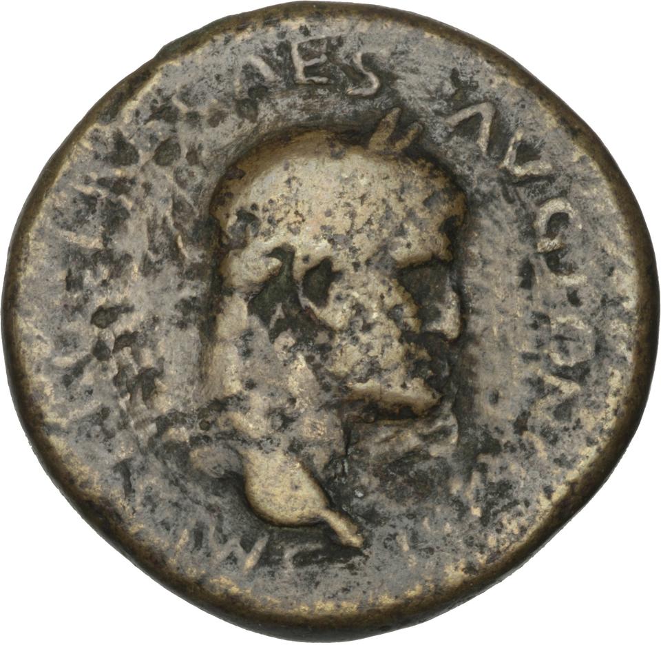 Galba, Bronze sestertius, collection photograph Herzog-ID24, obverse