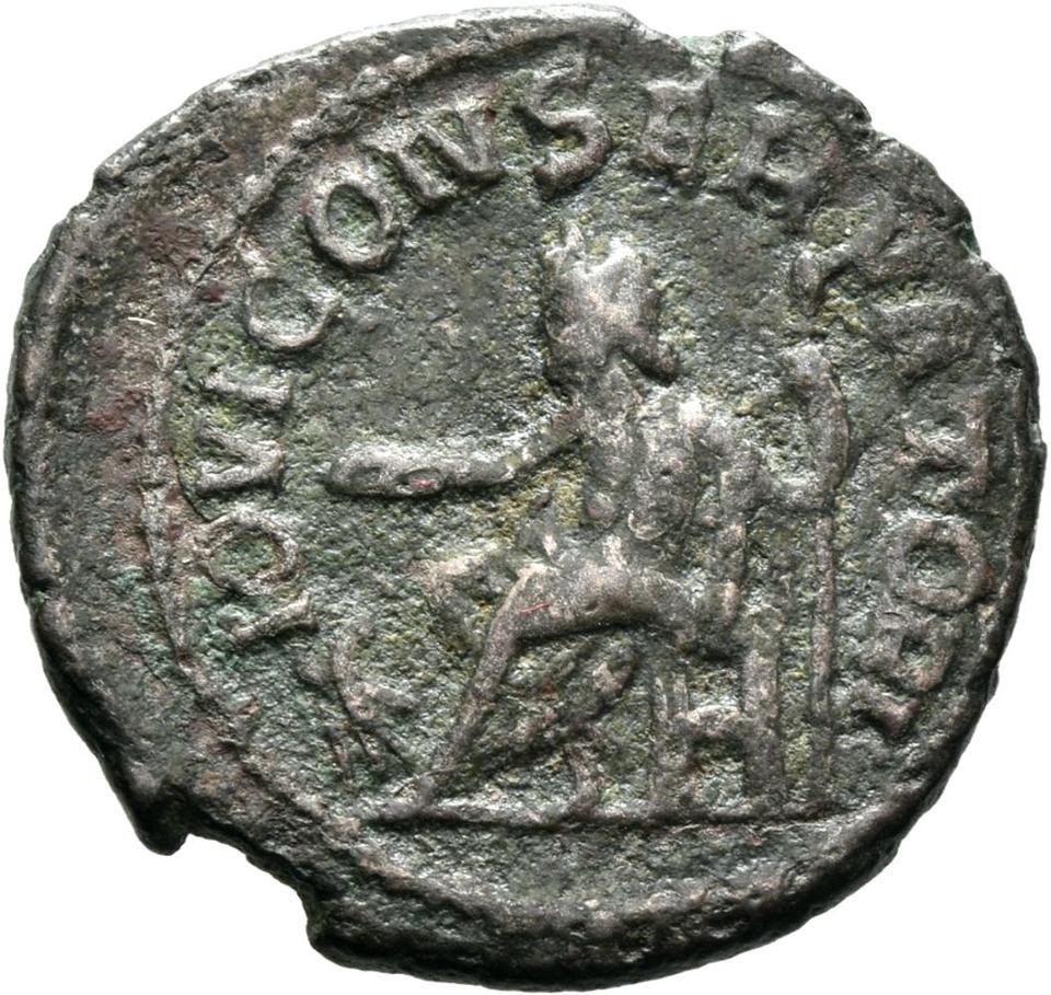 Quietus, silver antoninianus, collection photograph Mainz-ID770, reverse