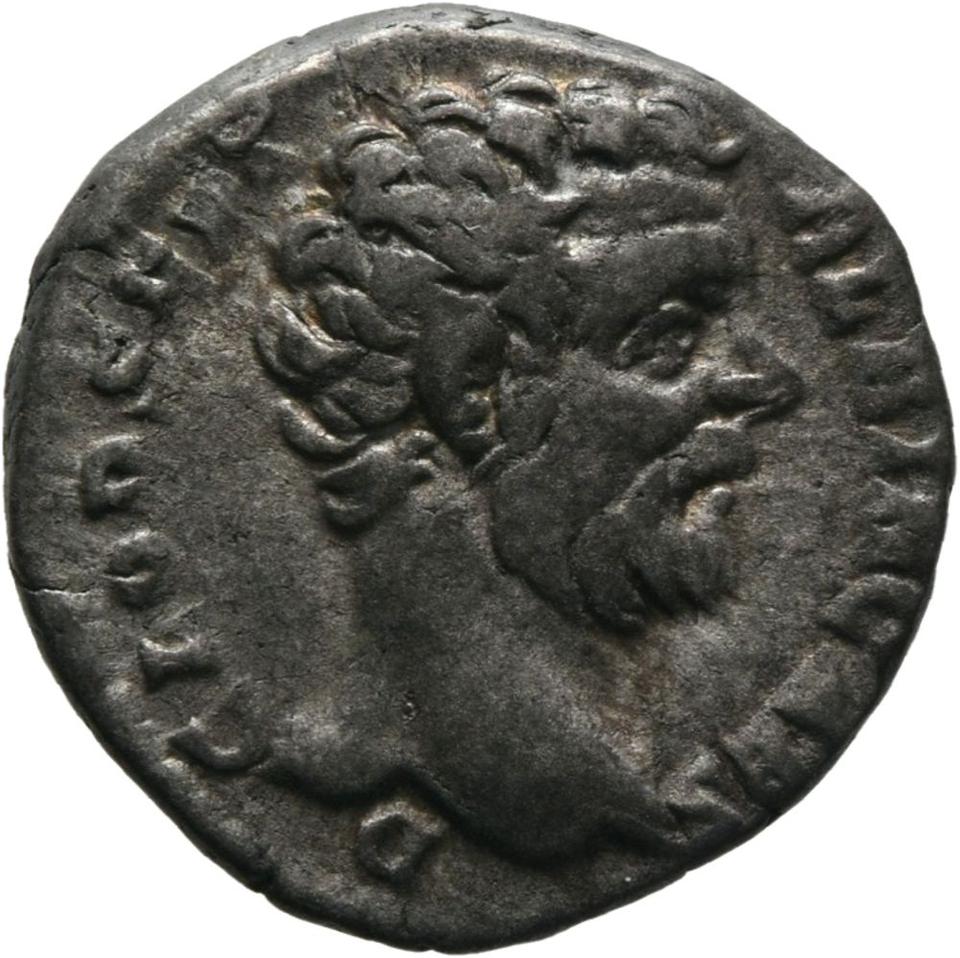 Clodius Albinus, silver denarius, collection photograph Mainz-ID412, obverse