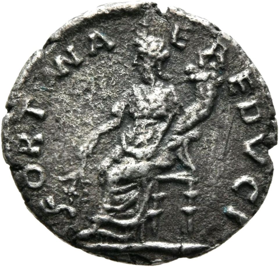 Pescennius Niger, silver denarius, collection photograph Mainz-ID384, reverse