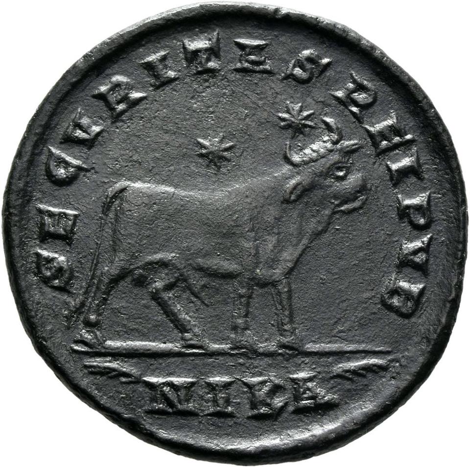 Julian II, copper-alloy ae1, collection photograph Mainz-ID181, reverse