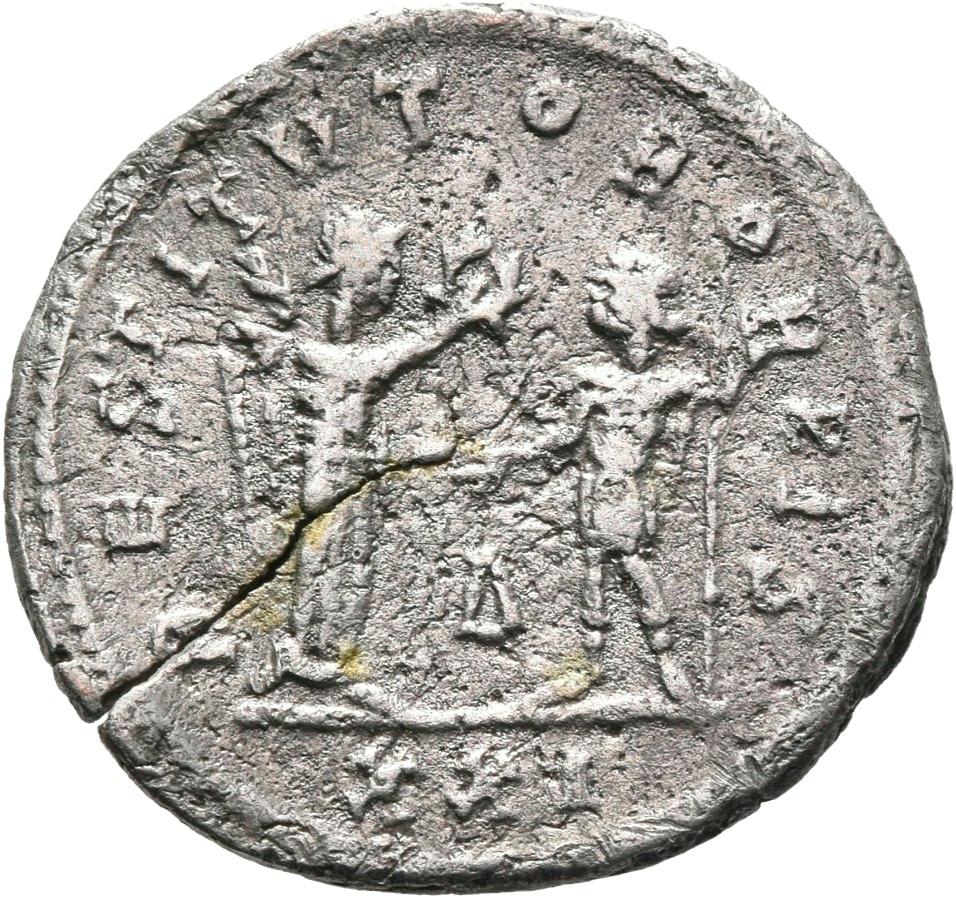 Aurelian, silver antoninianus, collection photograph Mainz-ID105, reverse