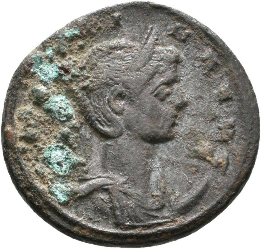 Aurelian, silver antoninianus, collection photograph Rostock-ID1251, obverse
