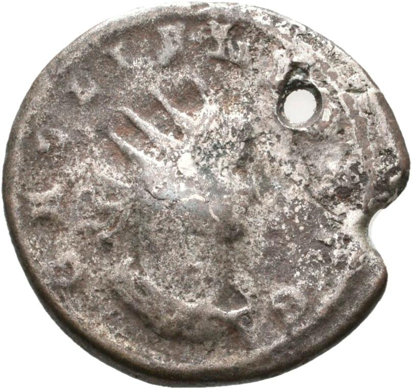 Gallienus, silver antoninianus, collection photograph Rostock-ID1147, obverse