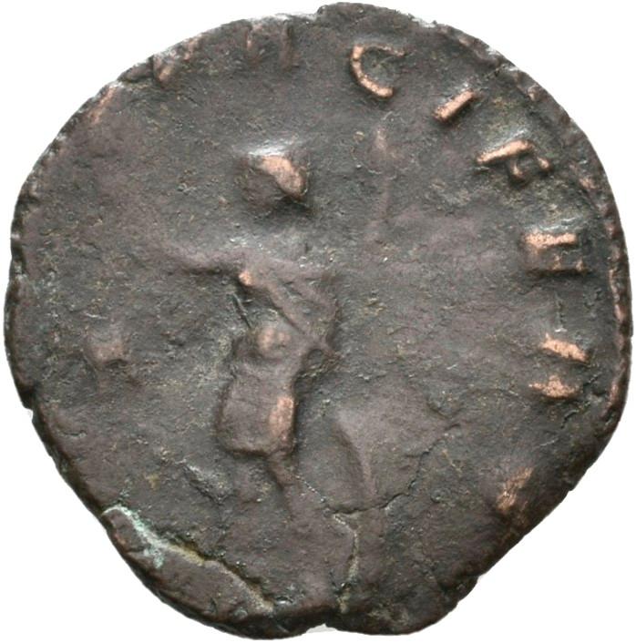 Gallienus, silver antoninianus, collection photograph Rostock-ID1128, reverse