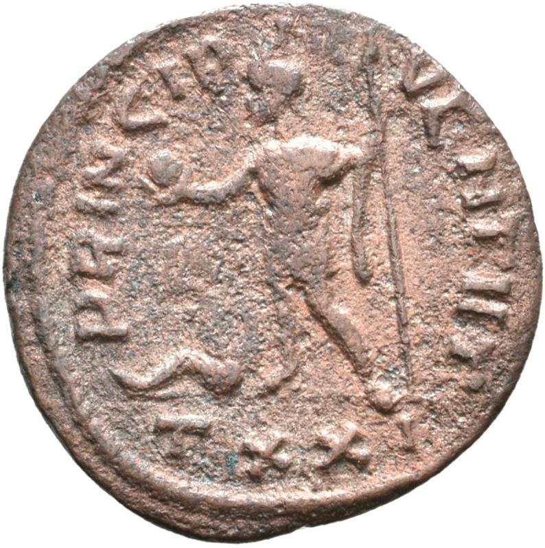 Carus, silver antoninianus, collection photograph Rostock-ID1279, reverse