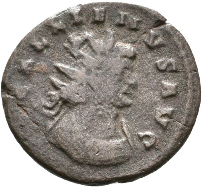 Gallienus, silver antoninianus, collection photograph Rostock-ID1042, obverse