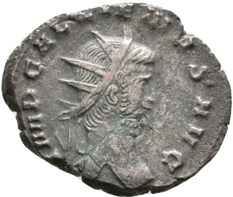 Gallienus, silver antoninianus, collection photograph Rostock-ID1045, obverse
