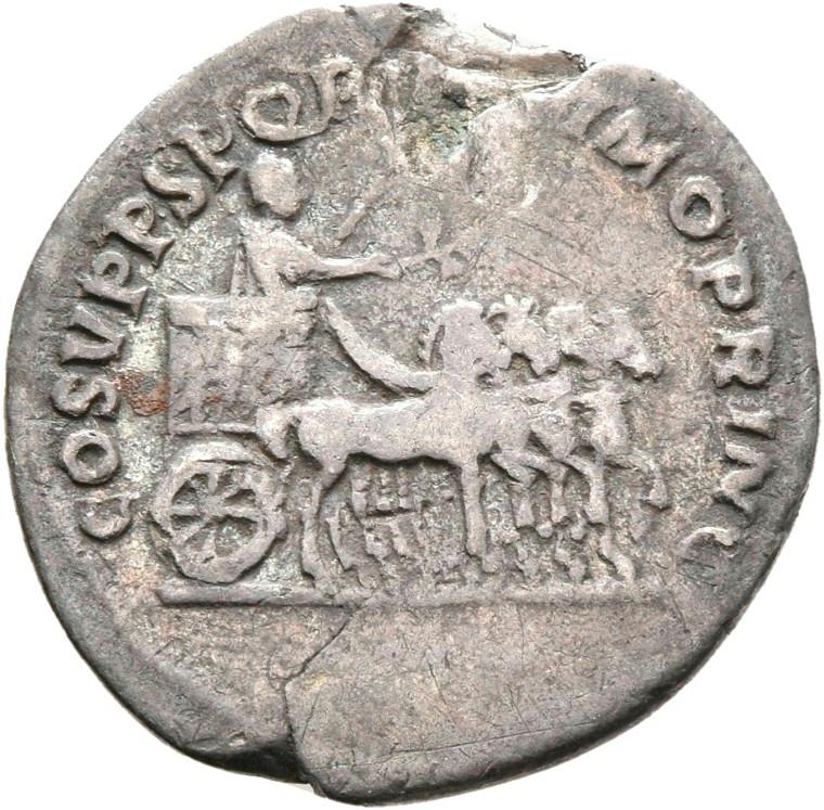 Trajan, silver denarius, collection photograph Rostock-ID113, reverse
