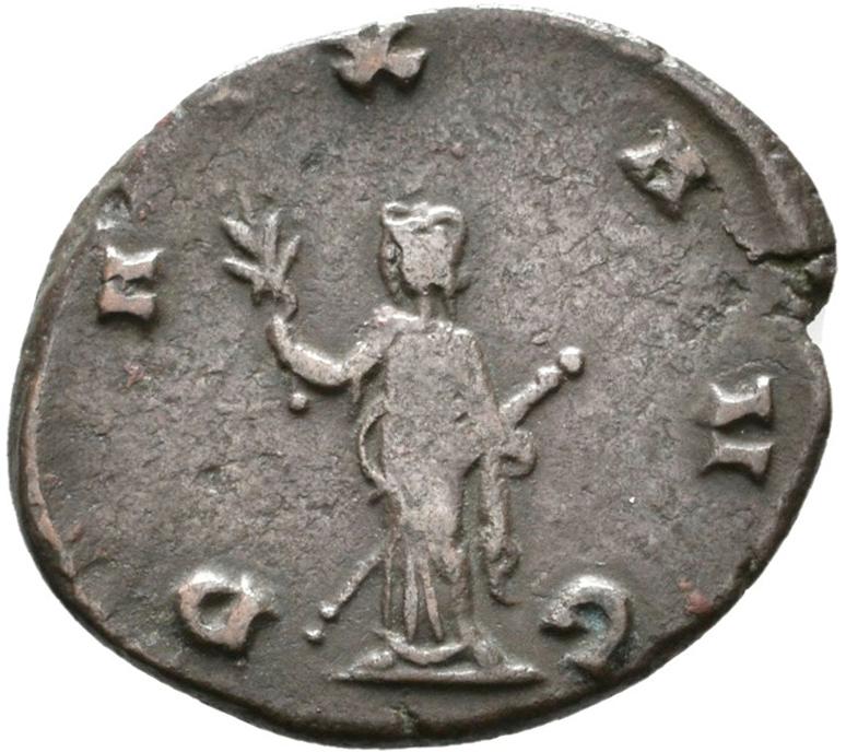 Gallienus, silver antoninianus, collection photograph Rostock-ID1142, reverse