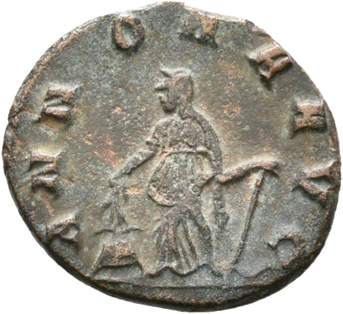 Gallienus, silver antoninianus, collection photograph Rostock-ID1101, reverse