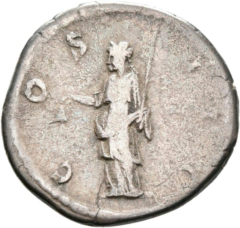 Hadrian, silver denarius, collection photograph Rostock-ID140, reverse