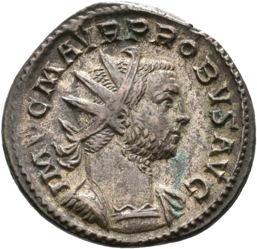 Probus, silver antoninianus, collection photograph Rostock-ID1258, obverse