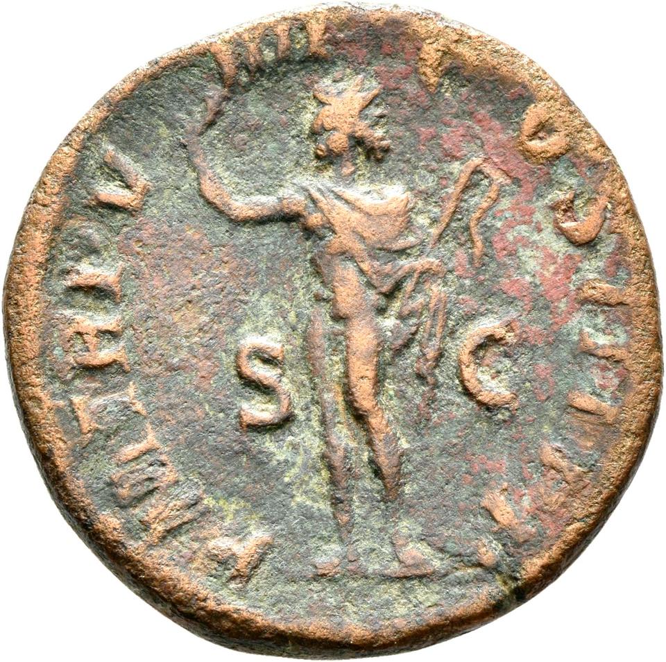 Severus Alexander, copper-alloy sestertius, collection photograph Rostock-ID204, reverse