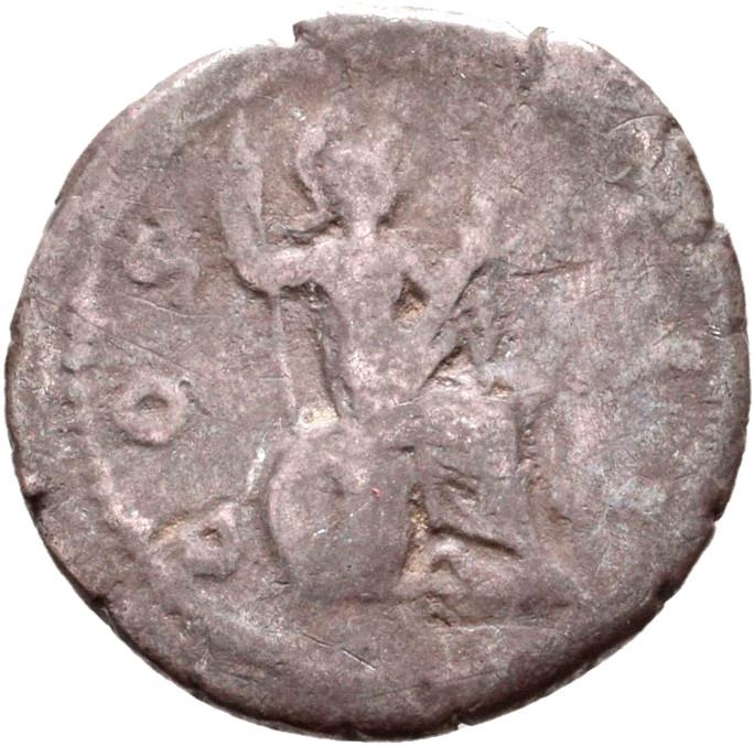 Hadrian, silver denarius, collection photograph Rostock-ID378, reverse