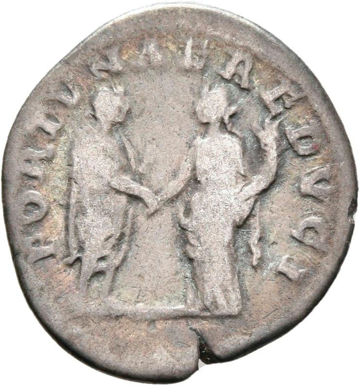 Hadrian, silver denarius, collection photograph Rostock-ID141, reverse