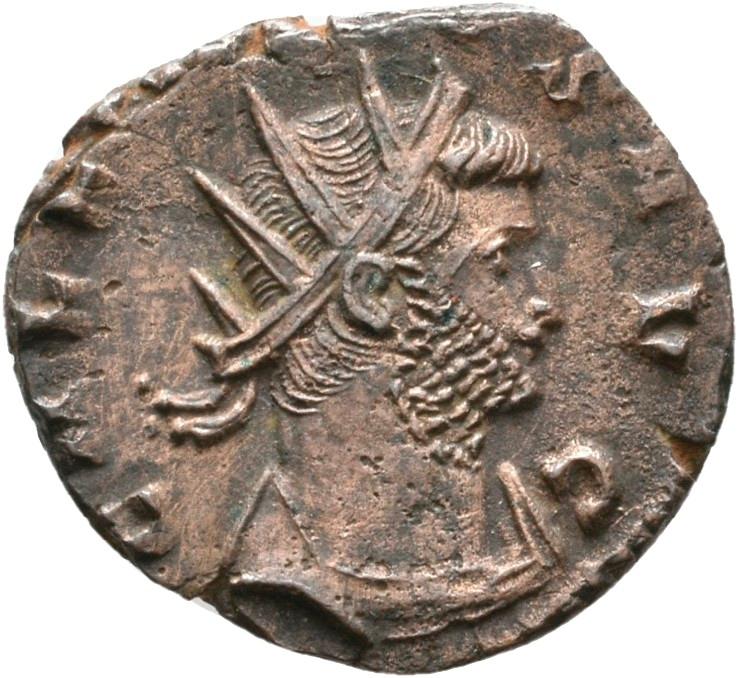 Gallienus, silver antoninianus, collection photograph Rostock-ID1026, obverse