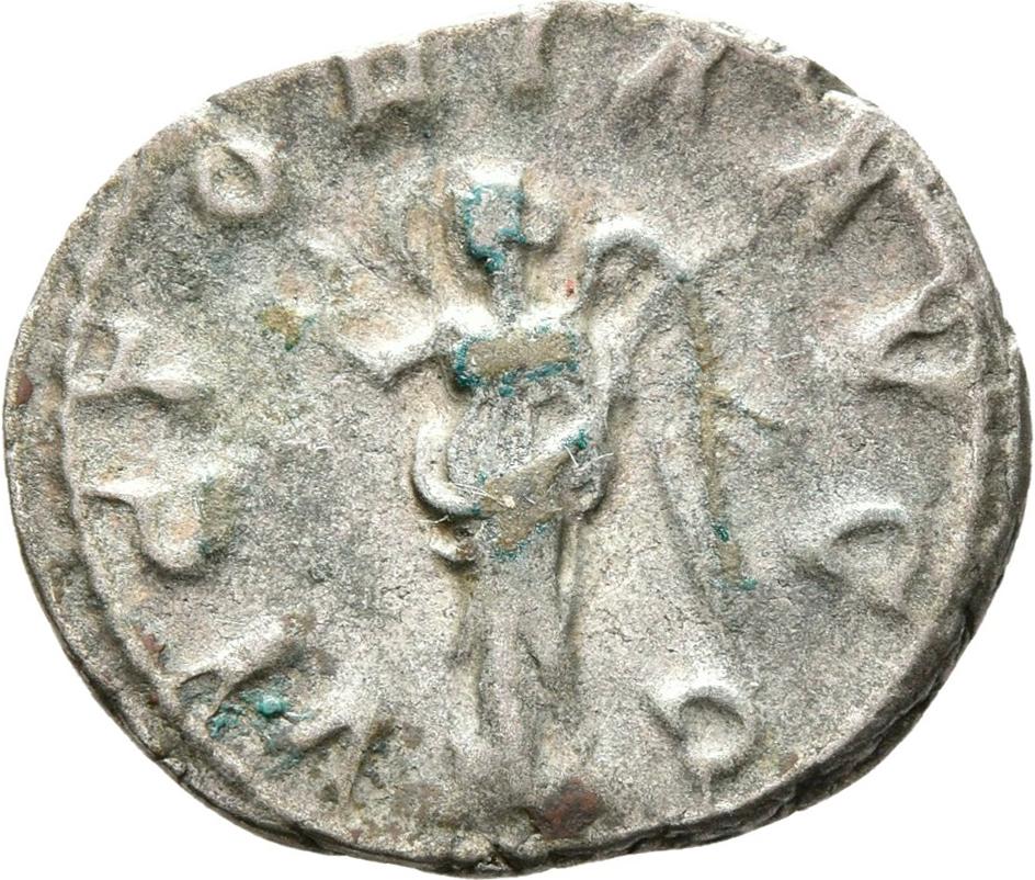 Trebonianus Gallus, silver antoninianus, collection photograph Rostock-ID1182, reverse