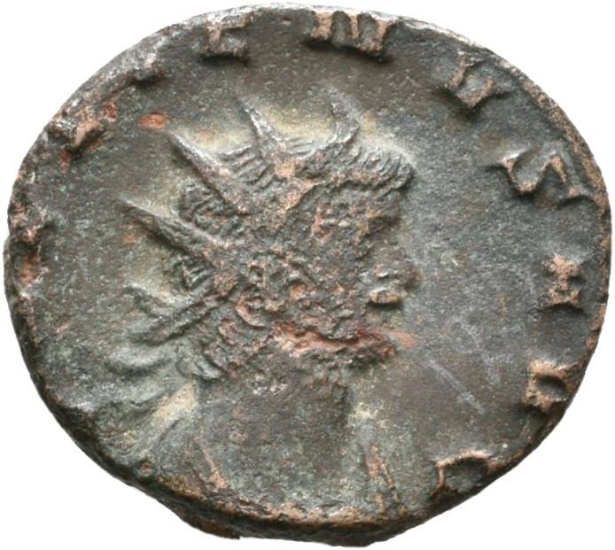 Gallienus, silver antoninianus, collection photograph Rostock-ID1101, obverse