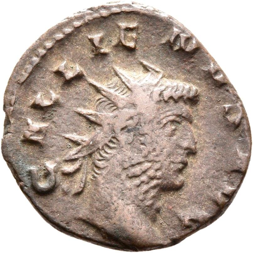 Gallienus, silver antoninianus, collection photograph Rostock-ID1140, obverse
