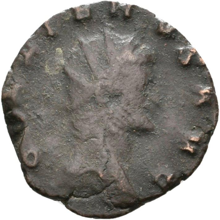 Gallienus, silver antoninianus, collection photograph Rostock-ID1128, obverse