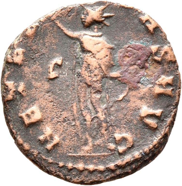 Gallienus, silver antoninianus, collection photograph Rostock-ID1041, reverse