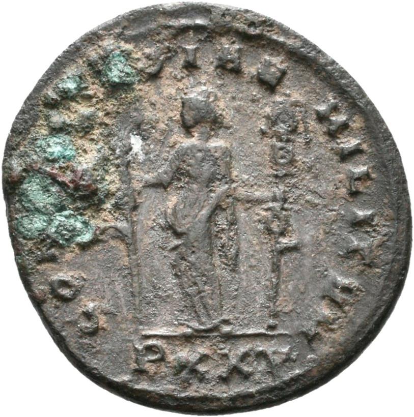 Aurelian, silver antoninianus, collection photograph Rostock-ID1251, reverse