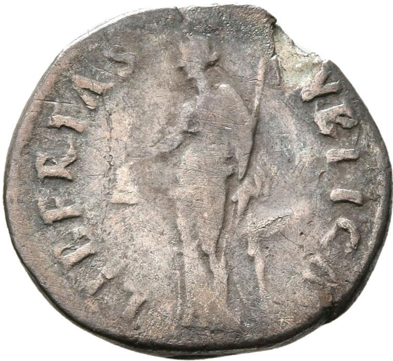 Nerva, silver denarius, collection photograph Rostock-ID108, reverse