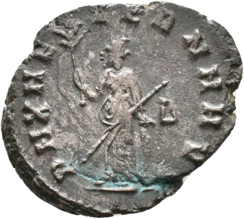 Gallienus, silver antoninianus, collection photograph Rostock-ID1045, reverse