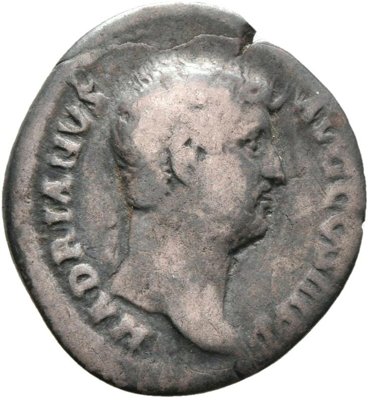 Hadrian, silver denarius, collection photograph Rostock-ID141, obverse