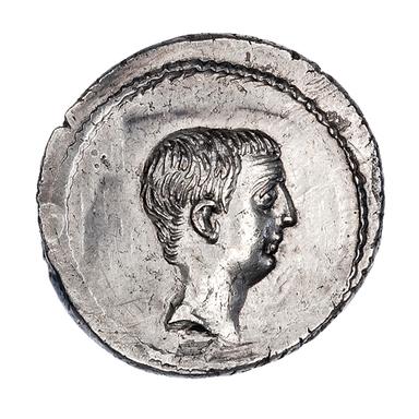 Roman Republic Silver Denarius, obverse