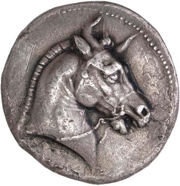 Seleucus I Nicator Silver Tetradrachm, obverse