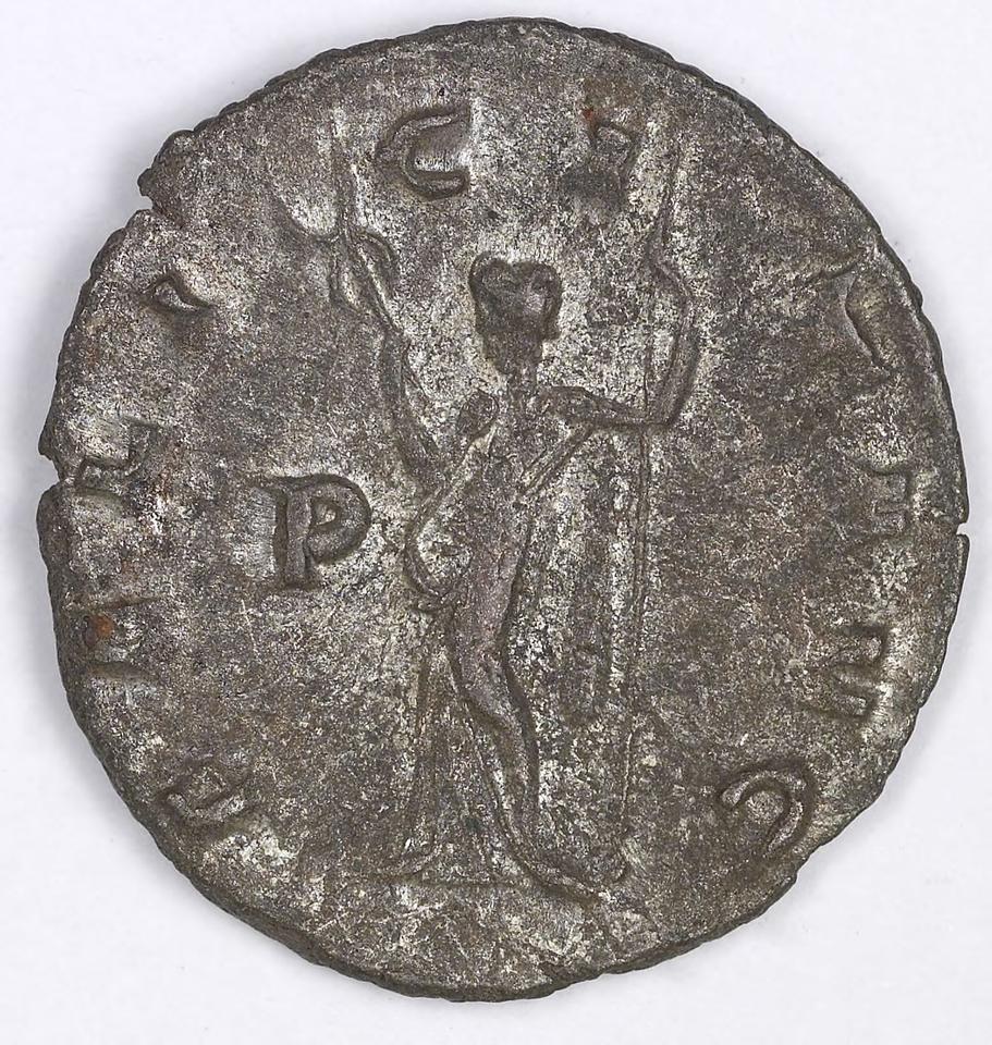 Gallienus, silver antoninianus, collection photograph IATH-1991.17.86, reverse