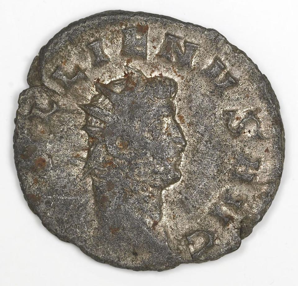 Gallienus, silver antoninianus, collection photograph IATH-1991.17.78, obverse