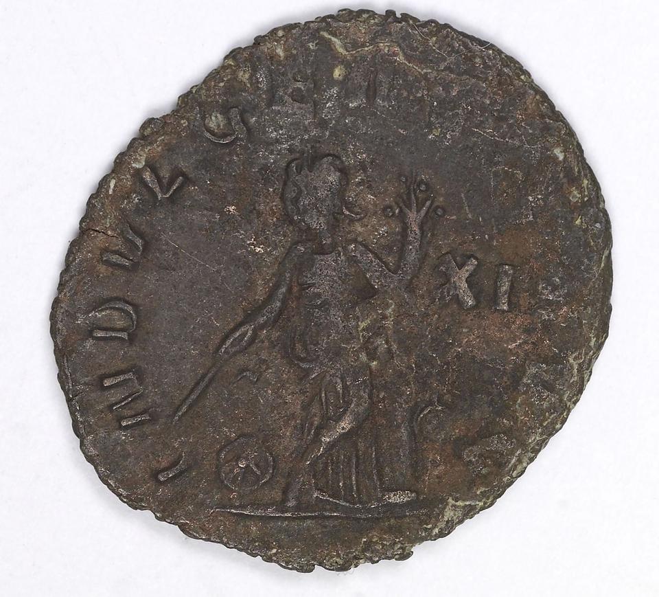 Gallienus, silver antoninianus, collection photograph IATH-1991.17.113, reverse