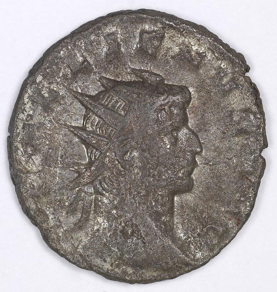 Gallienus, silver antoninianus, collection photograph IATH-1991.17.86, obverse