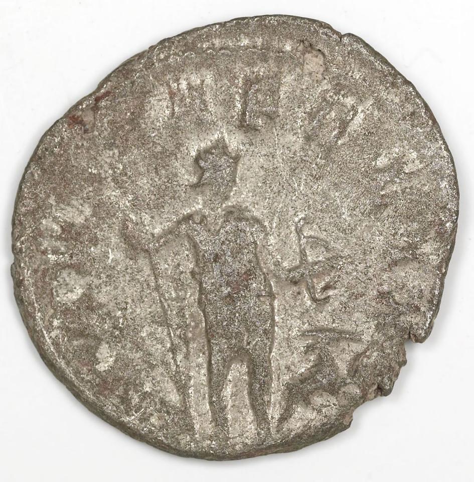Gallienus, silver antoninianus, collection photograph IATH-1991.17.79, reverse