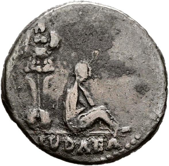 Vespasian, Silver denarius, collection photograph Hamburg-ID455, reverse