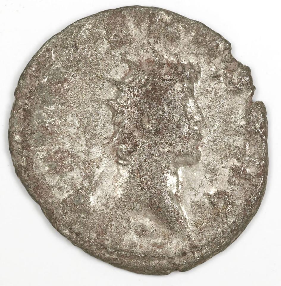 Gallienus, silver antoninianus, collection photograph IATH-1991.17.79, obverse