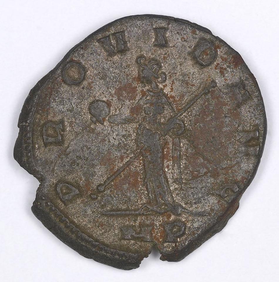 Gallienus, silver antoninianus, collection photograph IATH-1991.17.81, reverse