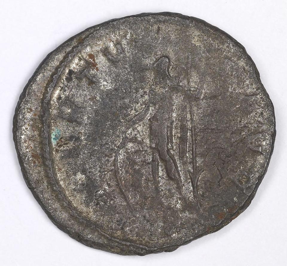 Gallienus, silver antoninianus, collection photograph IATH-1991.17.97, reverse