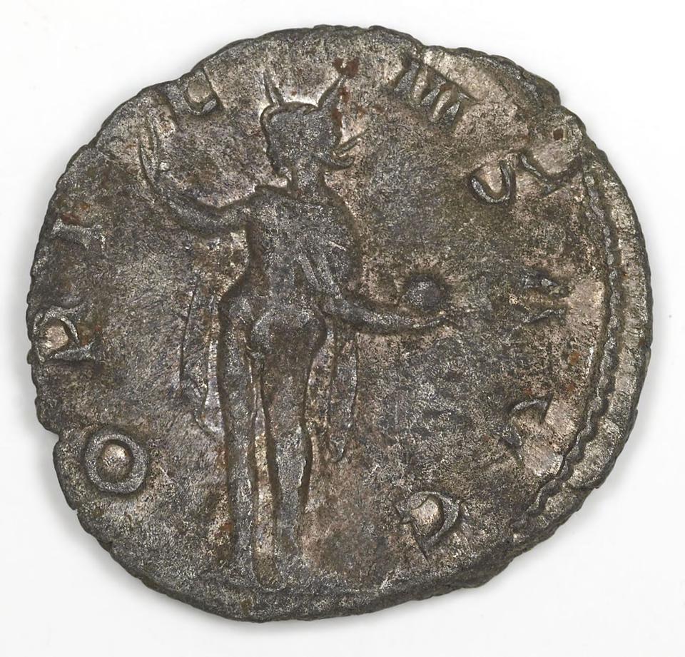 Gallienus, silver antoninianus, collection photograph IATH-1991.17.78, reverse
