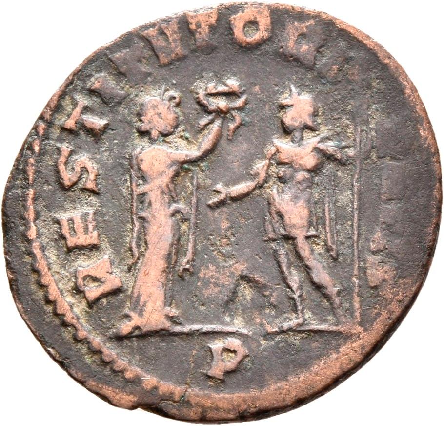 Aurelian, silver antoninianus, collection photograph Rostock-ID1242, reverse