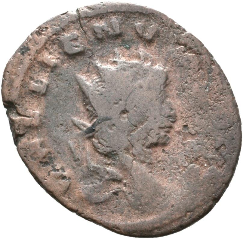 Gallienus, silver antoninianus, collection photograph Rostock-ID1122, obverse