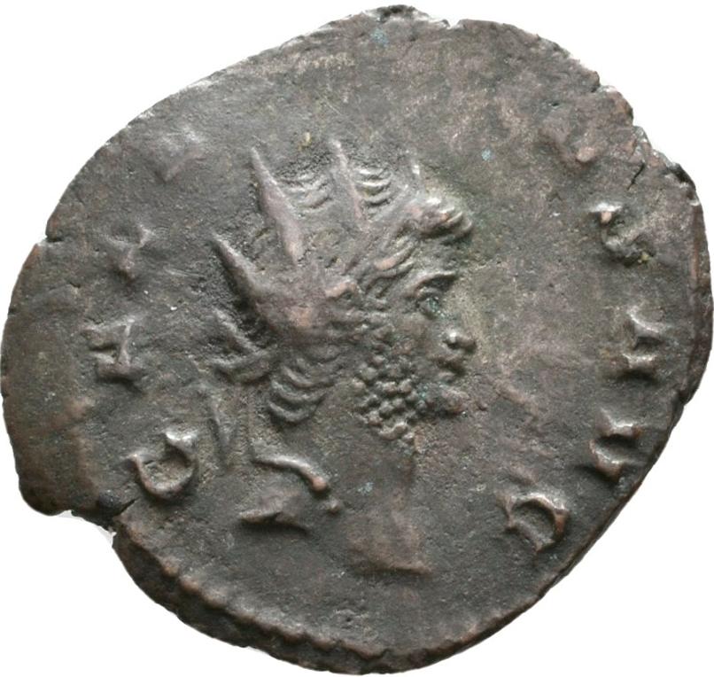 Gallienus, silver antoninianus, collection photograph Rostock-ID1149, obverse